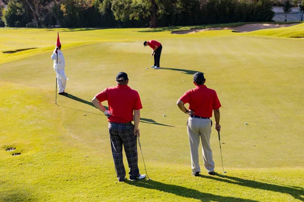 Joanesburgo África Sul Junho 2018 Golfistas Amadores Jogando Uma Partida — Fotografia de Stock