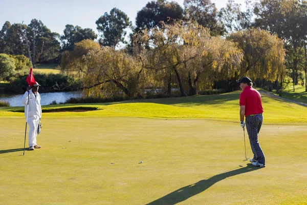 Joanesburgo África Sul Junho 2018 Golfistas Amadores Jogando Uma Partida — Fotografia de Stock