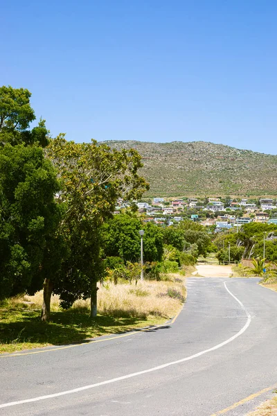 Fish Hoek Quartier Résidentiel Une Petite Destination Vacances Somnolente Cap — Photo