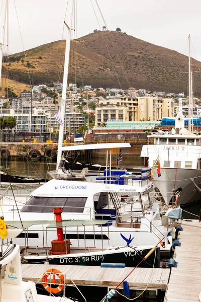 Città Del Capo Sud Africa Dicembre 2020 Vari Tipi Barche — Foto Stock