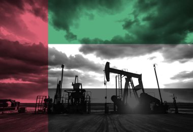 Gün batımında kırsal kesimde petrol arama çalışmalarına başlandı.