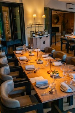 Cape Town, Güney Afrika - 18 Kasım 2025: Buitenverwachting 'deki Ötesi Restaurant, şarap evi