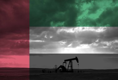 Gün batımında kırsal kesimde petrol arama çalışmalarına başlandı.