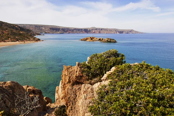 Spännande havsutsikt, Kreta, Grekland — Stockfoto