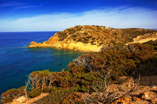 Vacker utsikt, bay, Kreta, Grekland — Stockfoto