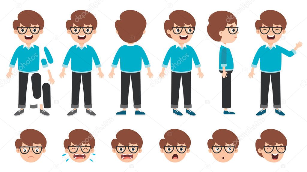 Cartoon Character Design For Animation