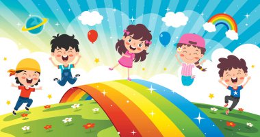 Renkli Gökkuşağı Konsepti