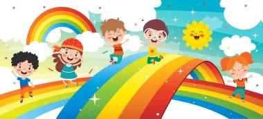 Renkli Gökkuşağı Konsepti