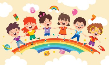 Renkli Gökkuşağı Konsepti