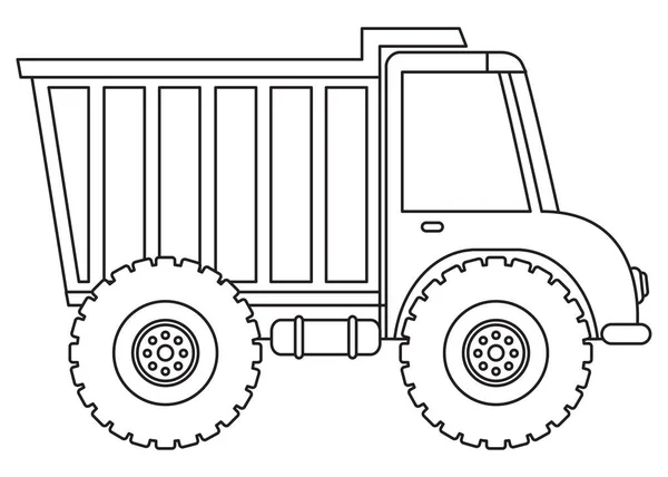 Line Art Drawing Voor Kinderen Kleurplaten — Stockvector