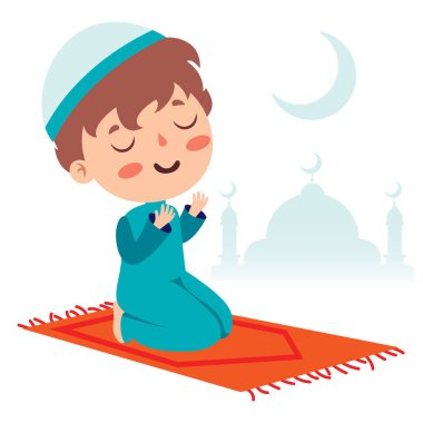 Hand Drawn Illustration For Ramadan Kareem And Islamic Culture clipart
