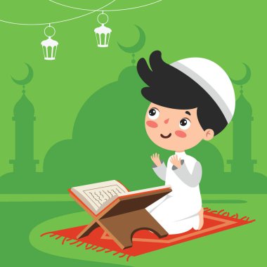 Ramazan Kareem ve İslam Kültürü için El Çizimi