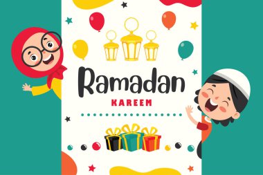 Ramazan Kareem ve İslam Kültürü için El Çizimi