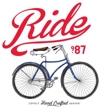 Retro vintage Bisiklet