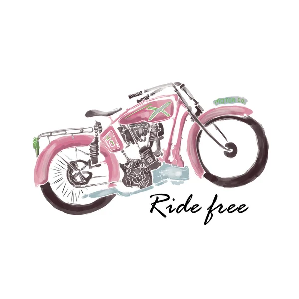 Design vintage roze — Stockvector