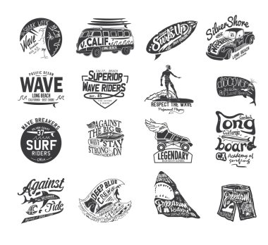 Tasarım vintage Amblemler