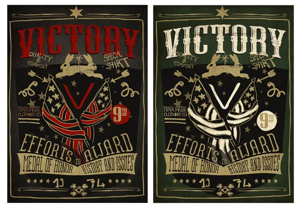 Design vintage emblems — Stock Vector