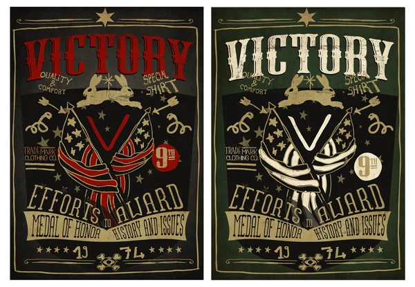 Emblemas vintage design —  Vetores de Stock