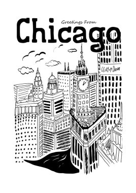 Chicago şehir gökdelenler