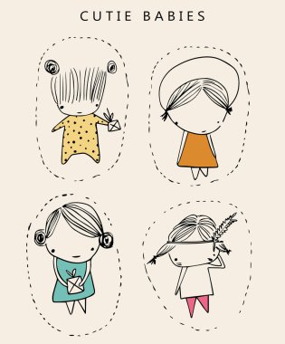 farklı bebekler ayarla