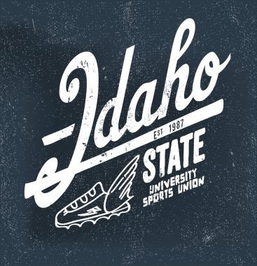 spor ayakkabı ile Vintage amblemi