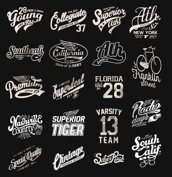 Design vintage emblemen — Stockvector