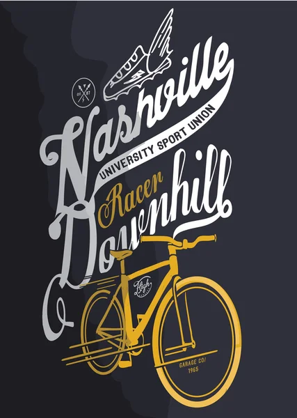 Nashville sport poster — Stockvector