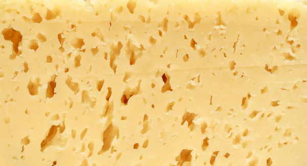 Consistenza Del Formaggio Affettato Lungo — Foto Stock