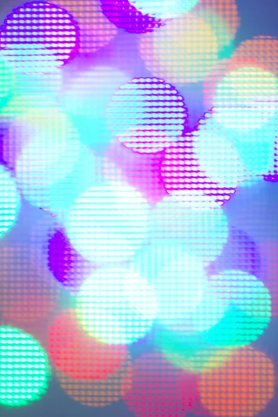 Kleurrijke licht bokeh — Stockfoto