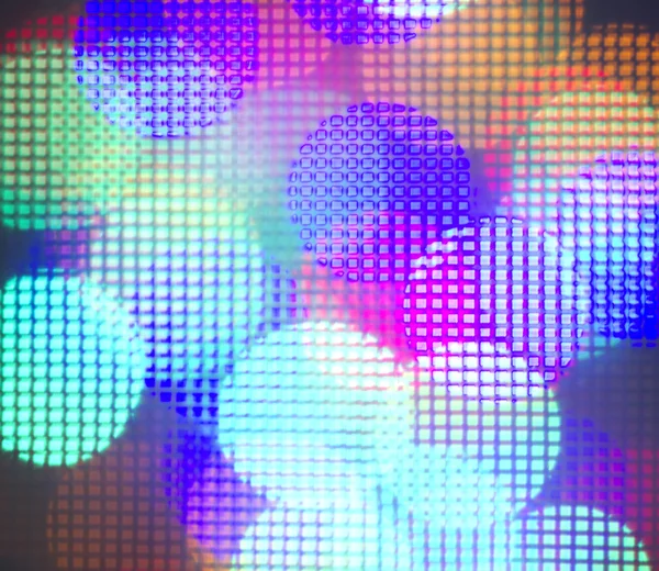 Luce colorata bokeh — Foto Stock