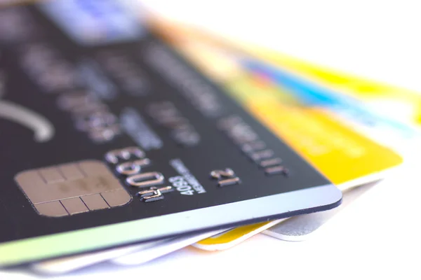 Close-up creditcard — Stockfoto
