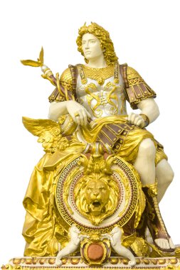 Antik Roma askerinin taş oyma 