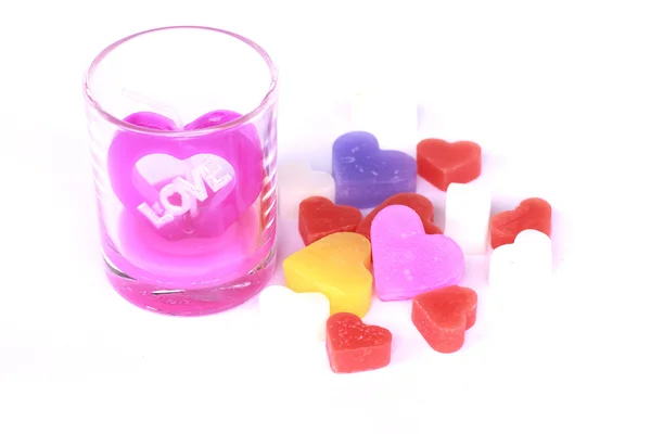 Scented candles - Stock Image — Stock Photo, Image