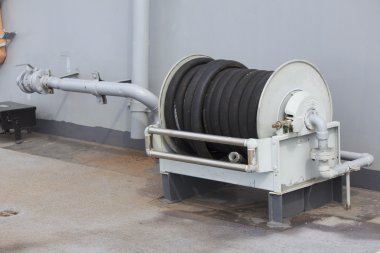 Yüksek basınç hortumu ve Reel sulama - stok görüntü