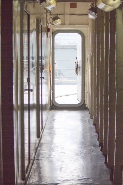 Koridora çıkış - stok görüntü