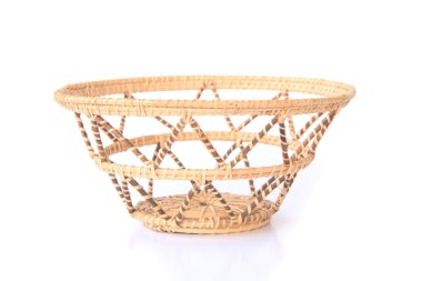 sepet beyaz bir arka planda - stok görüntü