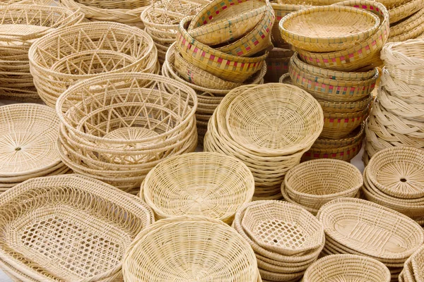 Wicker Baskets - Stock Image — Stock Photo, Image