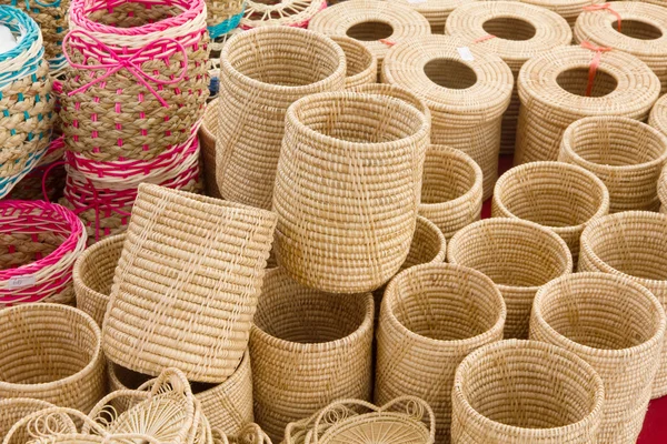 Wicker Baskets - Stock Image — Stock Photo, Image