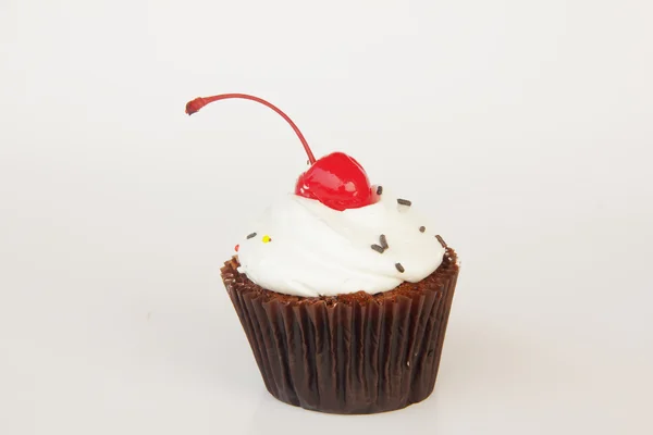 Cherry Cupcake - Immagine stock — Foto Stock