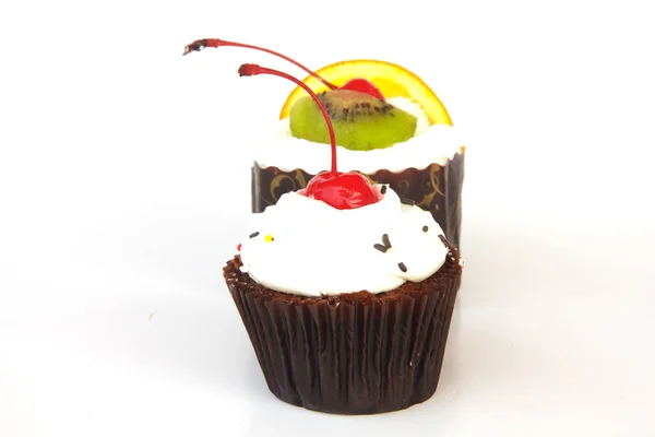 Singolo limone cupcake - Immagine Stock — Foto Stock