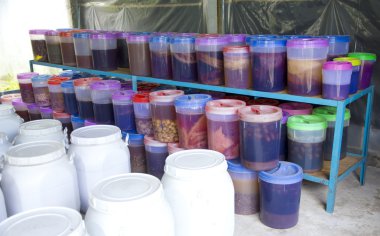 Stok fotoğraf - jar ve kayan bir parça o alt fermente