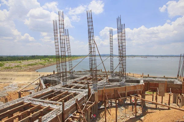 Foto de stock - edificio en construcción —  Fotos de Stock