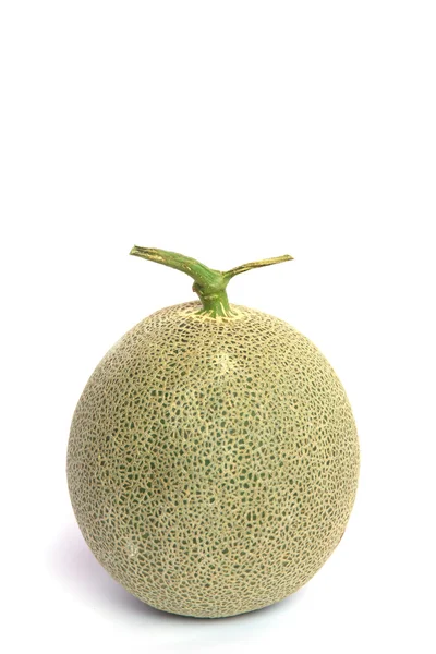 Archivfoto - Cantaloupe-Melonen isoliert auf weißem Hintergrund — Stockfoto