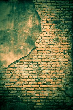 Hazır Fotoğraf - eski tuğla duvar doku