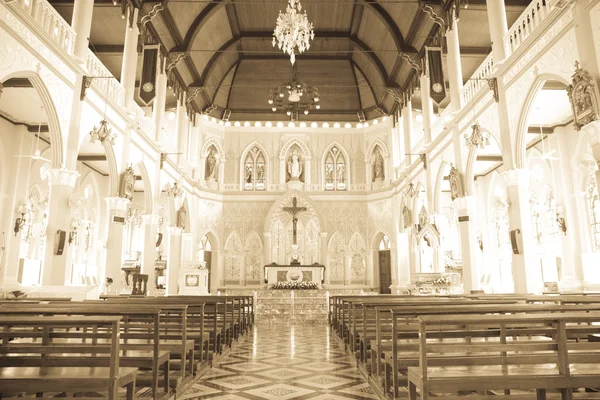 Interior Of  Church - Stock Image — Stock Photo, Image