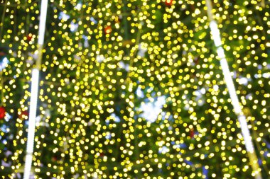 Stok fotoğraf Derma arka plan boken Noel ışıkları ile