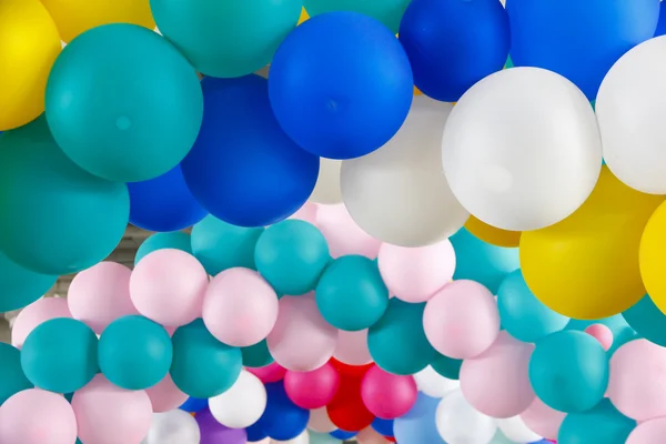 Stock Foto färgglada dekorativa ballong bakgrund — Stockfoto