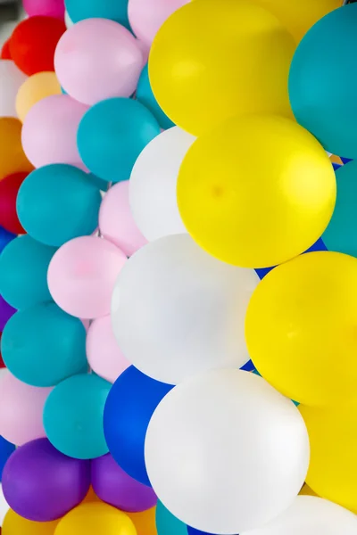 Stock Foto färgglada dekorativa ballong bakgrund — Stockfoto