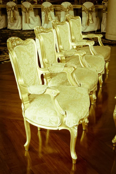 Stock Photo: victorian furniture and part of interior vintage effect — Stock Photo, Image