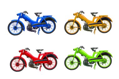 eski vintage motosiklet